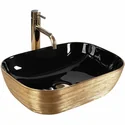 Rea UMYWALKA BELINDA GOLD BRUSH BLAC ...