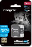 Integral microSDXC 64GB UHS-II V60 (IN ...